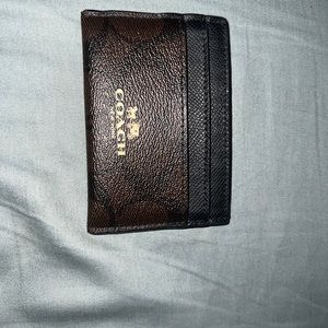 Coach card holder